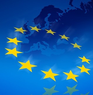 European union concept, digital illustration.
